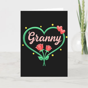 Heartfelt Granny Roses Card