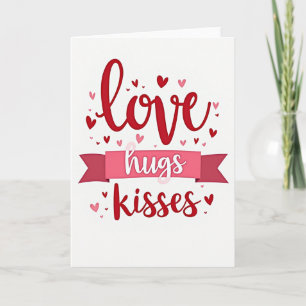 Heartfelt Love Kisses Card