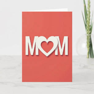Heartfelt Love Letter Mothers Day Card
