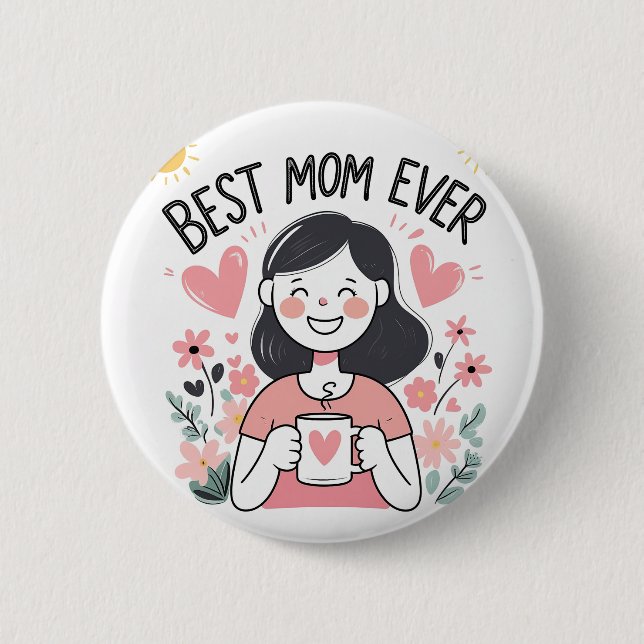 Heartfelt Mother’s Day Gifts Button (Front)