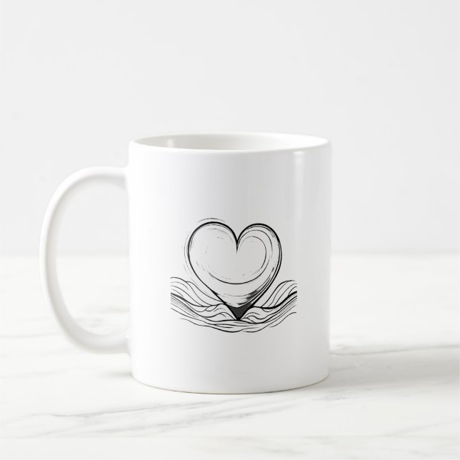 Heartfelt mug (Left)