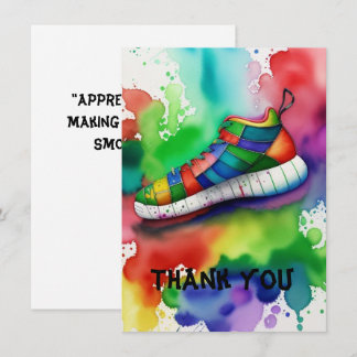 "Heartfelt Notes" Thank You Card