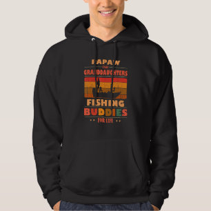 Heartfelt PAPAW Granddaughters Buddies For Life Fi Hoodie