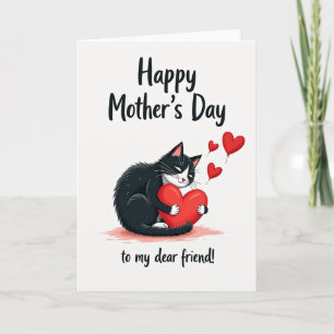 Heartfelt Pet Mothers Day Card