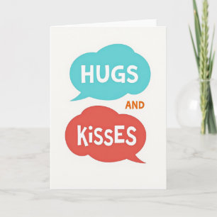 Heartfelt Pop Hugs And Kisses Card