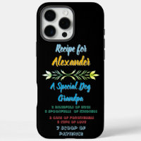 Heartfelt recipe for dog Alexander
