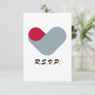 Heartfelt RSVP Card