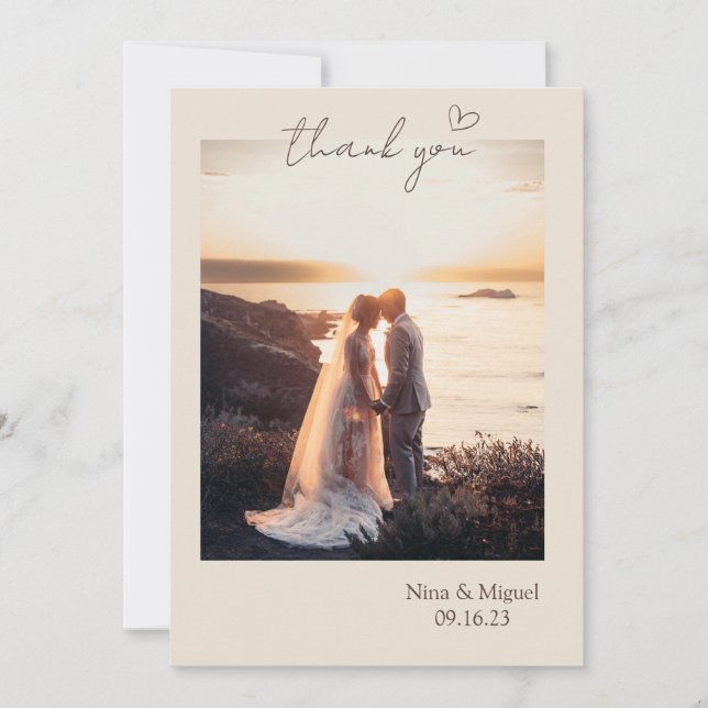 Heartfelt Sketch Thank You Card (Front)
