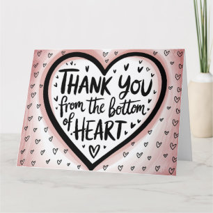 Heartfelt Thank You Card