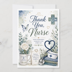 Heartfelt Thank You Nurse Appreciation Card