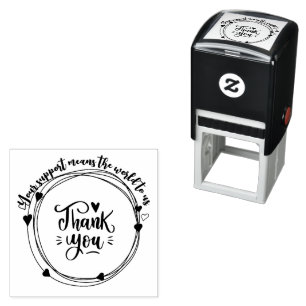 Heartfelt Thank You Stamp for Your Business