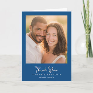 Heartfelt Wedding Thank You Card