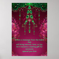 Heartfelt Words: A Personalised Gift of Love 