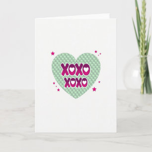 Heartfelt Xoxo Graphic Card