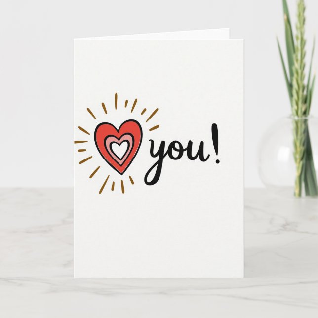 Heartfelt You Card (Front)