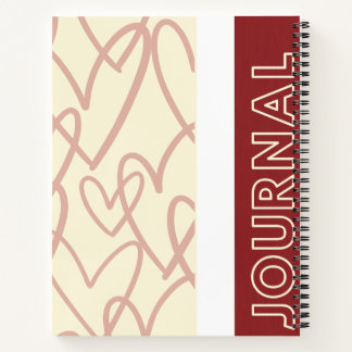 Heartflow Journal – Romantic Minimalist Notebook