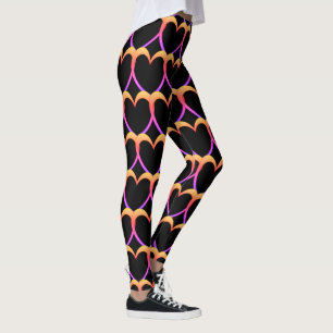 Heartful/Compression Fit Leggings