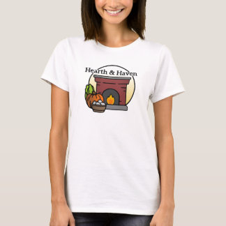 Hearth & Haven Farm small family farm logo T-Shirt