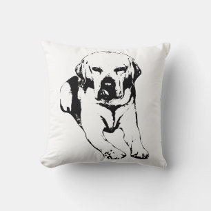 Hearthside Watch in Ink Cushion