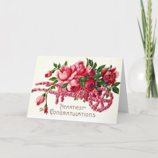 Heartiest Congratulations Card (Front)