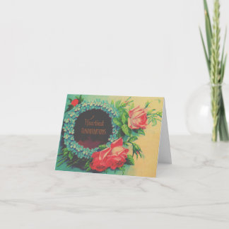 Heartiest Congratulations Greeting Card