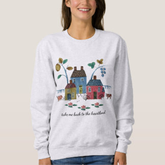 Heartland Cozy Americana Vintage Country Style Sweatshirt