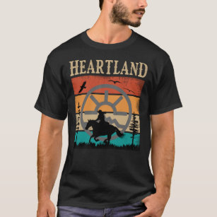 Heartland,Heartland Ranch,sunset heartland,Heartla T-Shirt