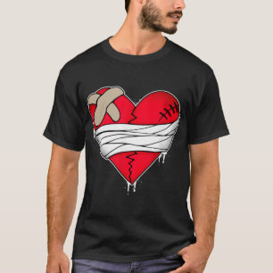 Heartless shirt, Heart broken shirt, No Love, Retr T-Shirt