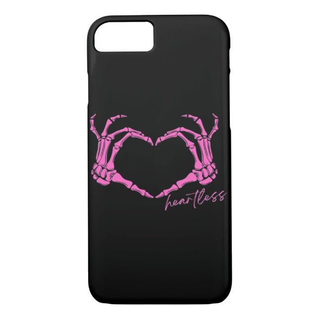 Heartless Skeleton Hands Classic Case-Mate iPhone Case (Back)