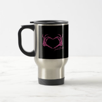 Heartless Skeleton Hands Classic Travel Mug