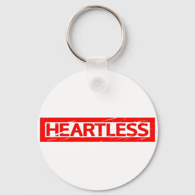 Heartless Stamp Key Ring (Front)