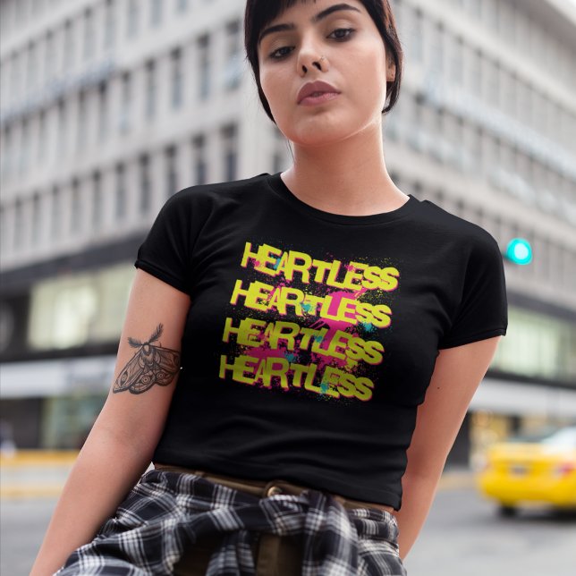 Heartless Urban Graffiti Grunge T-Shirt (Creator Uploaded)