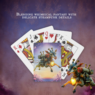 Heartlight Voyager of the Moonlit Skies.  Playing Cards
