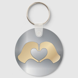 HeartMark Heart Hand (TM) Key Ring