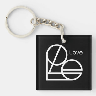 heartmark of "Love" Key Ring
