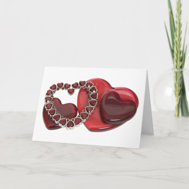 Hearts072509 Holiday Card (Front)
