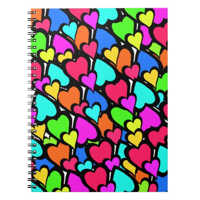 Hearts 2011 spiral notebook (Front)
