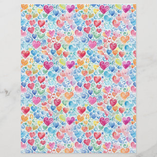 Hearts 2 Decorative watercolor