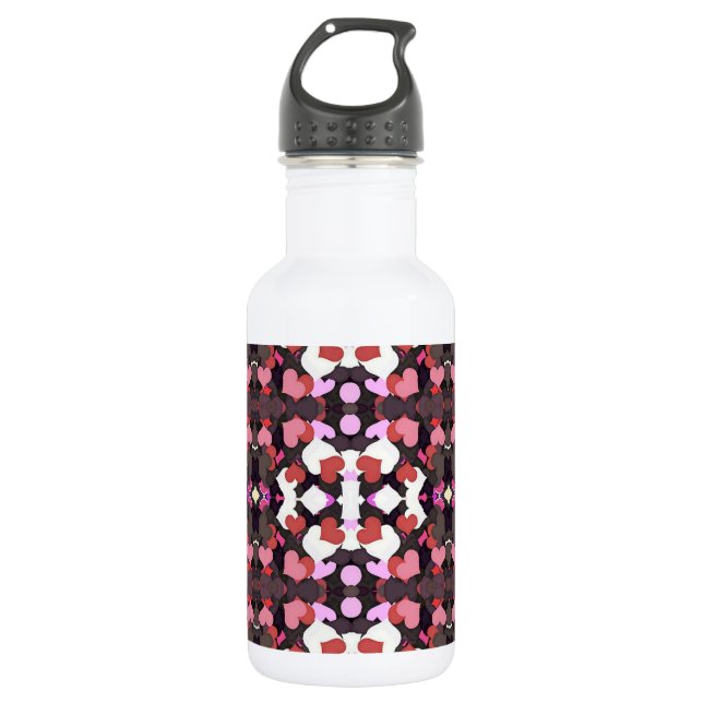 HEARTS 532 ML WATER BOTTLE (Front)