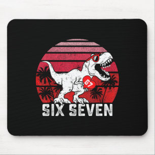 Hearts 67 Valentine’s Day 67 Meme Six Seven 6 7 T- Mouse Pad
