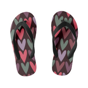 Hearts 6 kid's jandals