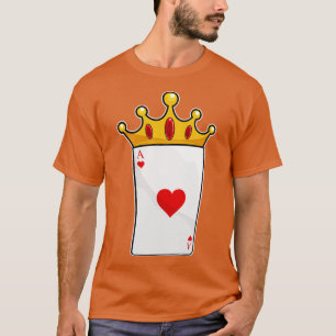Hearts Ace with Crown T-Shirt