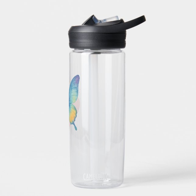 Heart's aflutter  water bottle (Left)