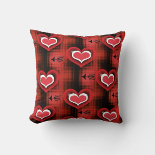 Hearts And Arrows Cushion