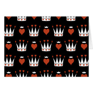 Hearts and Crowns Motif