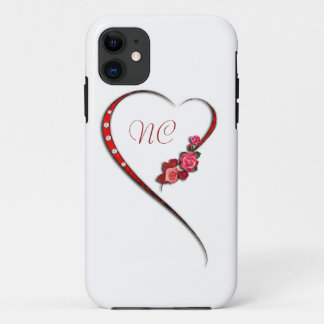 Hearts and flowers Case-Mate iPhone case