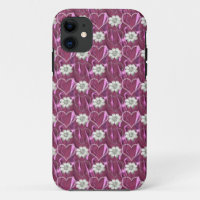 Hearts and Flowers Phone Case