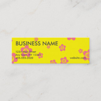 Hearts and Flowers Professional mini cards