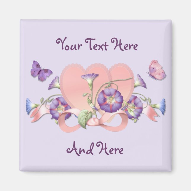 Hearts and Glory Magnet (Front)