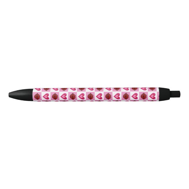 Hearts and Kisses Pen (Front)